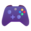 icone emoji com um controle de video-game