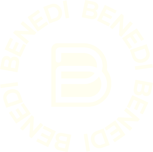 Logomarga Benedi-circular-branca